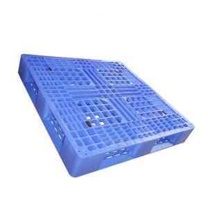 Quality Grid 4 Way Rackable Plastic Pallets 1000 x 1000 High Density Polyethylene wholesale