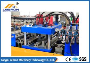 Quality Interchangeable 23 Stations 3.0mm Cz Purlin Machine Panasonic PLC Inverter wholesale