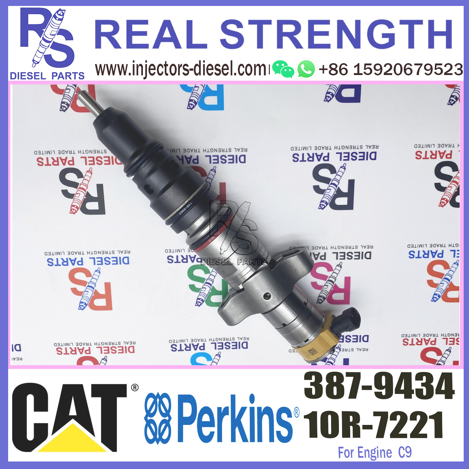 C7 Diesel Fuel Injector HEUI 268-1836 2681836 265-8106 387-9434 238-8901 241-3238 241-3239 243-4502 For Caterpillar
