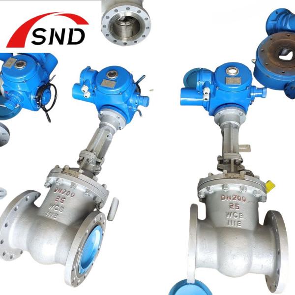 Cheap Cast Steel Electric Gate Valve DN100 For Thermal Power Station API DIN JIS  Standard for sale
