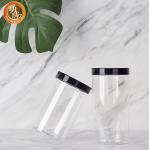Chemical Resistanc Clear Wide Mouth Plastic Pet Jar With Lids Sugar Packaging