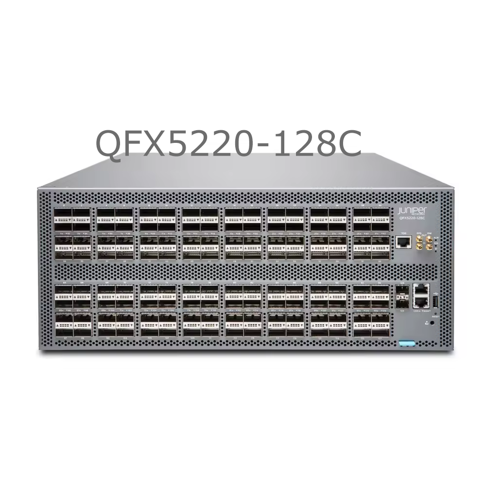 10/100/1000Mbps Transmission Rate 64-Port QSFP /QSFP28 Managed Switch QFX5210-64C-AFO2 for Workstation Performance