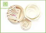 Wear Resistant Disposable Wooden Plates Bulk Disposable Wedding Dinnerware