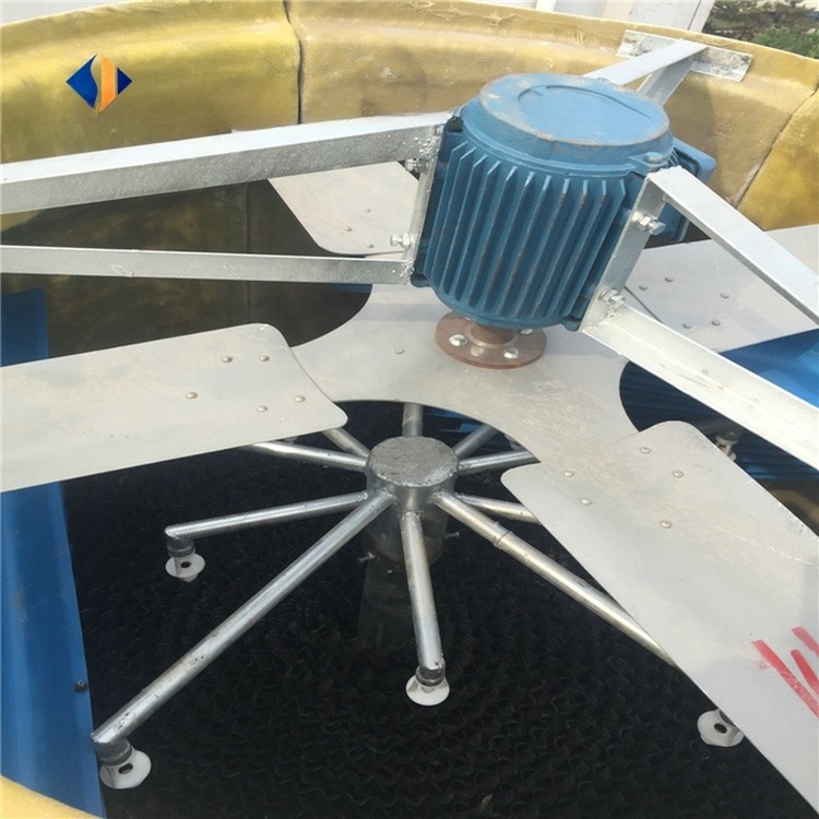Customized Round Shape Anti-corrosive FRP Counter Flow Cooling Tower for Water Treatment