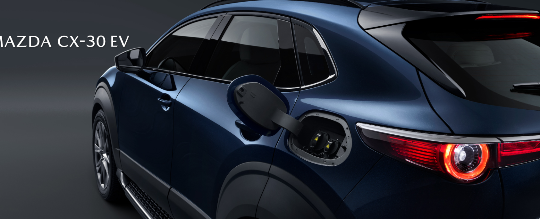 450 km Range Mazda CX 30 EV Electric Vehicle Car in White/Blue/Red/Platinum Steel Gray/Extreme Gray with from Mazda