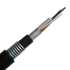 Quality Direct Buried Outdoor Armored 48 Core Optic Fiber Cable GYTA53 wholesale