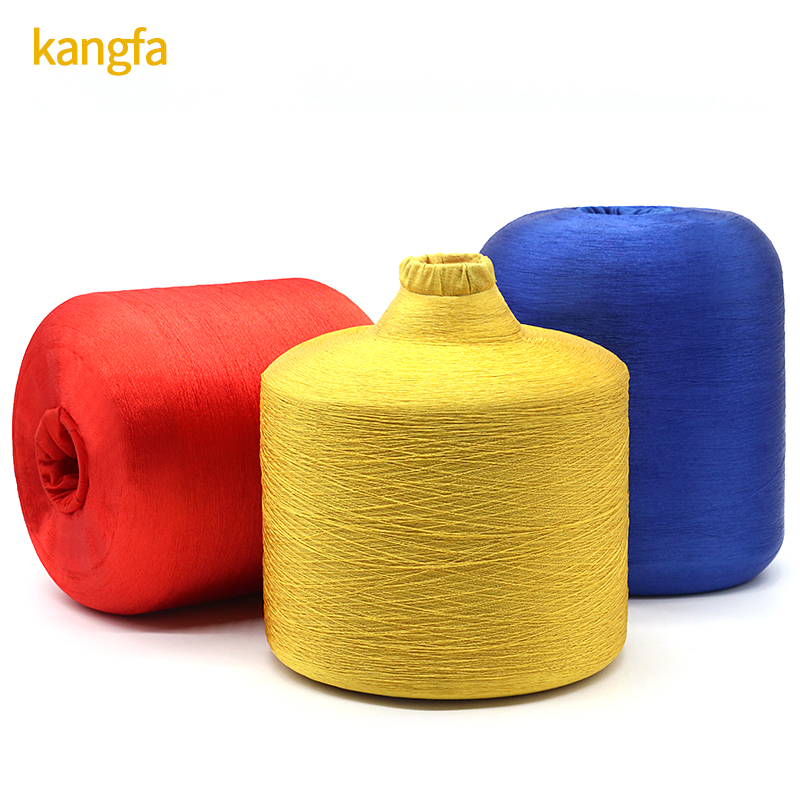 1.25-1.5kg Net Weight/cone Dyed High Tenacity Polyester Yarn 120D/2 for Customization