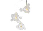 Wholesale Price Modern Lamp Milk Glass Golden Chandelier Pendant Light For Home