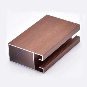 Quality ISO9001 Slim Aluminium Door Frame Sections 6063 Powder Coating Glass Door Profile wholesale