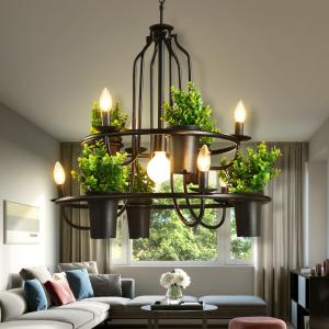 Quality Retro Industrial Individual Creative Chandelier Table Sunshine Room Flower Shop light(WH-VP-146) wholesale