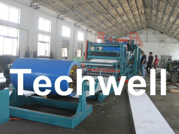 Cheap 32 KW AC380 / 50 - 60HZ Insulated Roof Wall EPS Sandwich Panels Machine TW-EPS1250 for sale