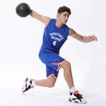 Sports Competition Clothing , Reversible Basketball Uniforms Customized Quick