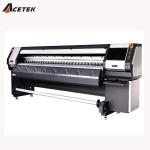 Acetek Outdoor Solvent Printer , Vinyl Sticker Printing Machine With Konica 512i