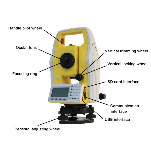 Absolute Encoding Reflectorless Total Station ZTS 320