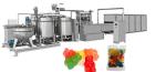 Large Gummies candy Production Line 600kg /h CE ISO jelly candy gelatim