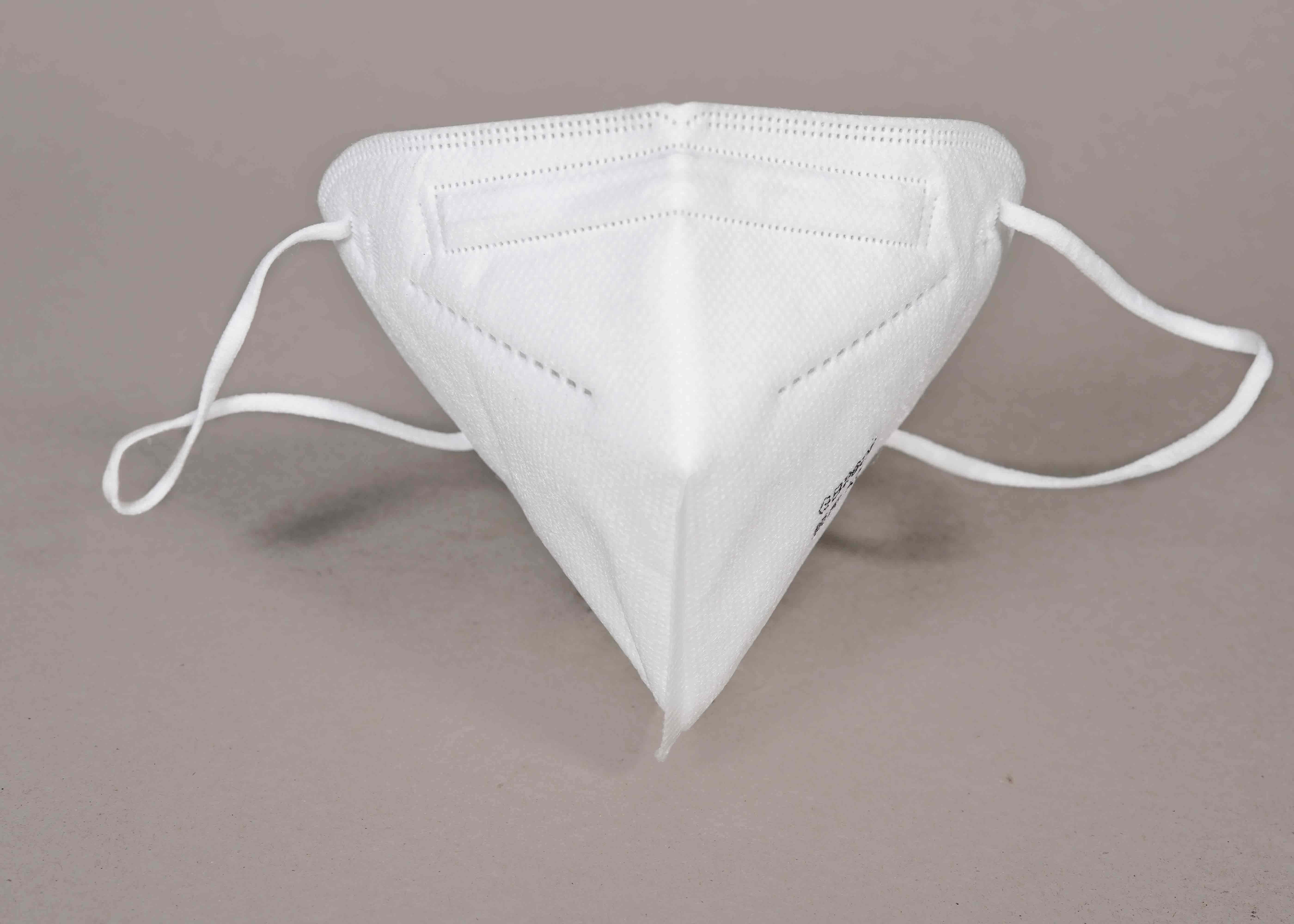 Elastic Ear Loop Kn95 Protective Mask , Disposable Breathing Mask Lightweight