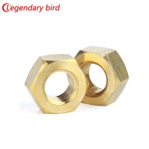 Quality High Quality Brass Yellow Copper Hex Nut /Hexagon Nut DIN934 wholesale