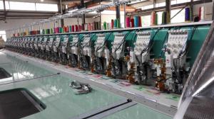 Quality 24 Heads Flat Embroidery Machine With Automatic Thread Trimmer wholesale