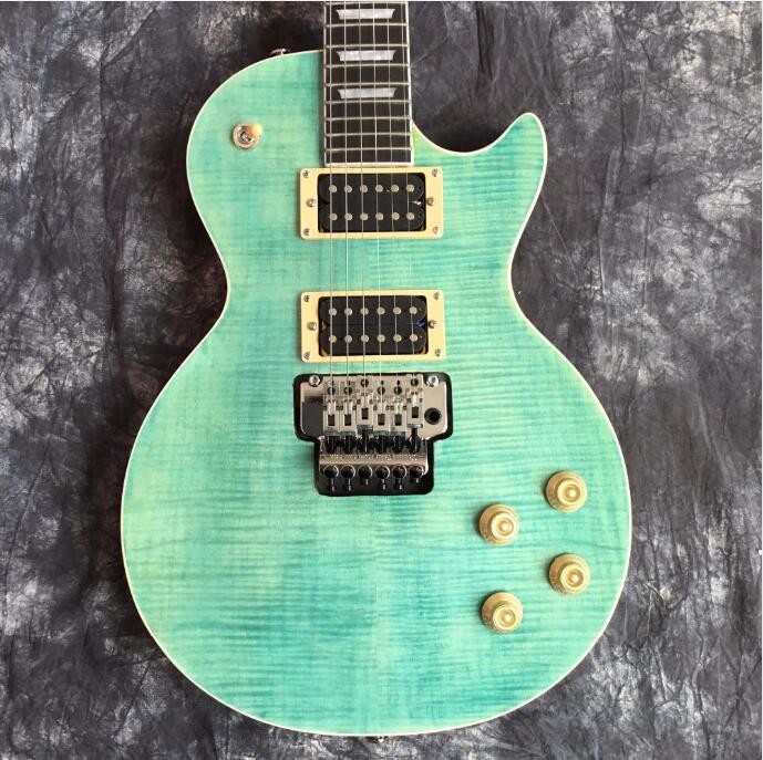 LP Electric Guitar Custom New Style Good Sound Double Sway Floyd Rose Tremolo