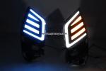 Nissan Patrol 2020 Car DRL LED Daytime driving turn signal Fog Lights