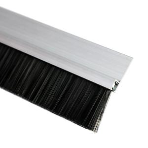 Quality Aluminium Holder Nylon Bristle Interior Door Bottom Seal Brush wholesale