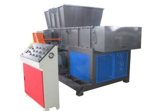 Quality PNDS Commercialone Shaft Shredder Barrel Wood Pallet Shredder 4 Fixed Blades wholesale
