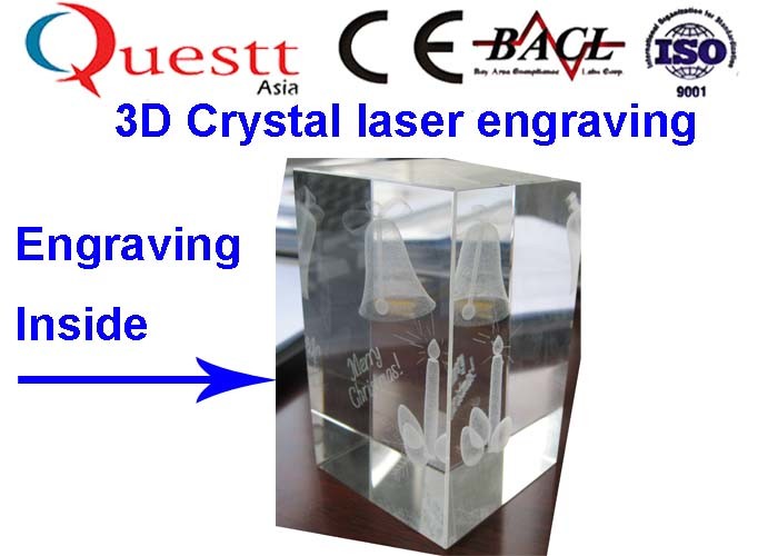 High Speed 3D Crystal Laser Engraving Machine With High Quality Laser Beam