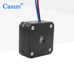 China hybrid Short Body Nema 17 Bipolar Stepper Motor 20mm body 0.8A 100mN.m DIY