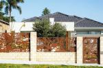 OEM Aluminium Sliding Driveway Gates Yard Aluminum Profile Door