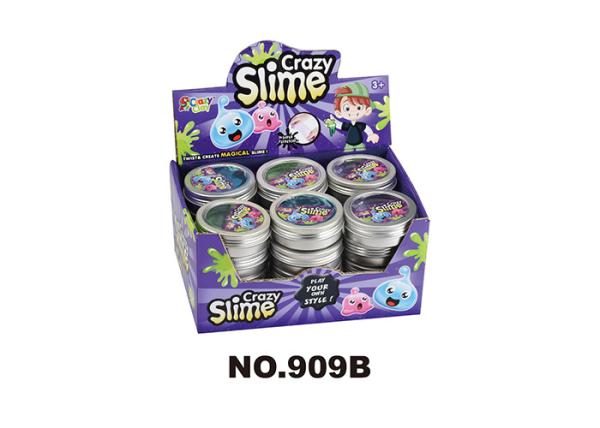 Safety 12 Color 3 Oz Children's Play Toys / Pressure Relieve Putty Crystal Slime