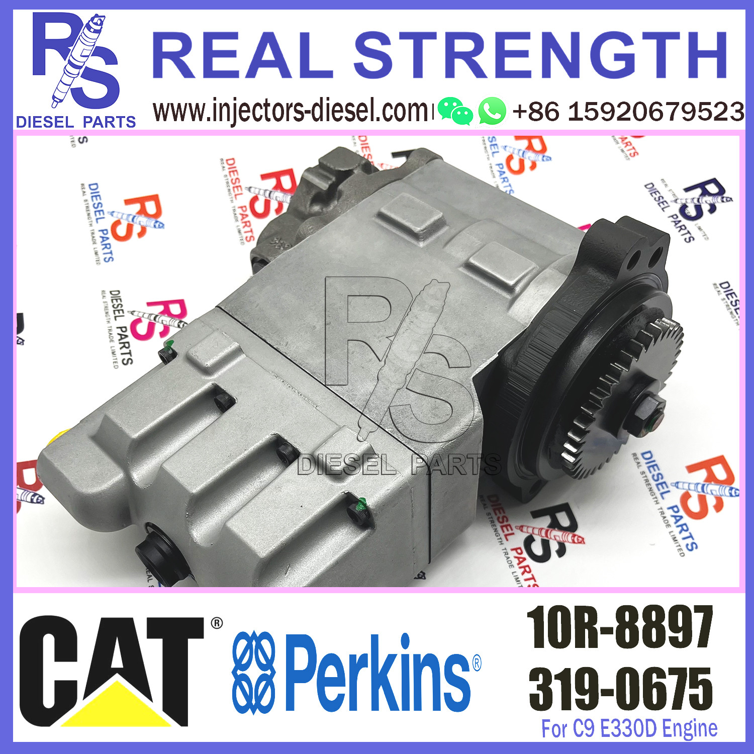 Diesel Fuel Injection Pump CA3190675 319-0675 3190675 10R8897 10R-8897 For Caterpillar C-9 Engine 330C 330C L 330C LN Ex