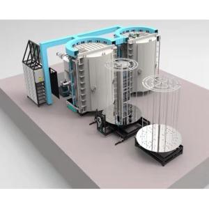 Quality High Ionization Rate PVD Vacuum Titanium Nitride Coating Machine For Stainless Steel Door Frame Lighting Hardware wholesale