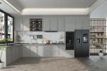 Economical PVC Kitchen Cabinet Nigeria Modern Design Kitchen Cabinet
