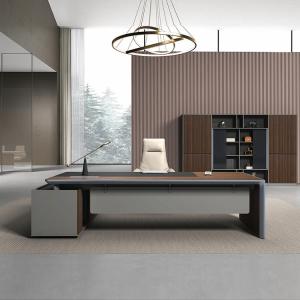Quality Thickness 50mm Executive Office Desks Wood Classic And Elegant wholesale