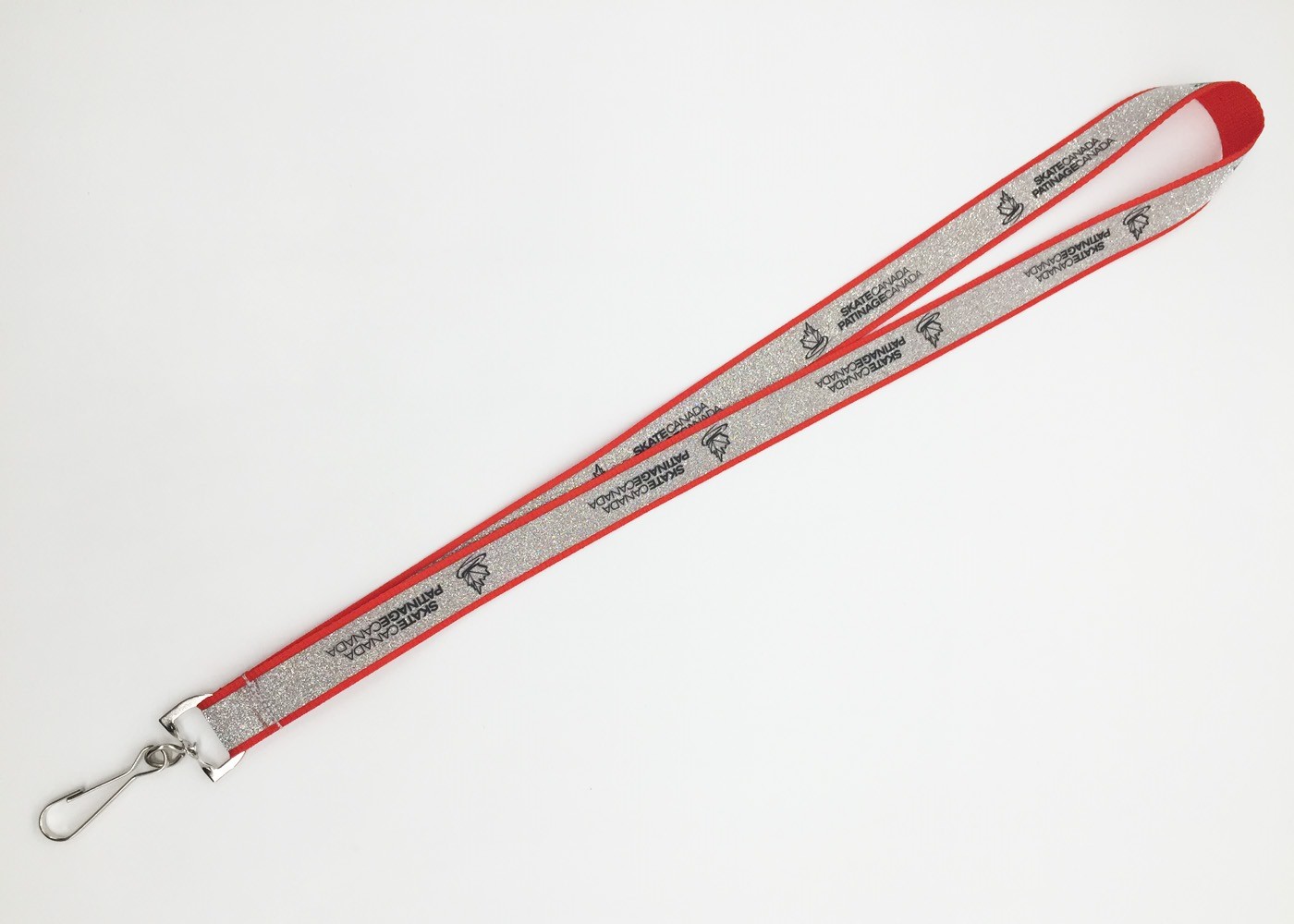 Fashionable Breakaway Badge Lanyards With Woven / Silk Screen Technique