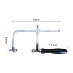 Stainless Steel Handmade Jewelry Tools U Shape Saw Frame Adjustable