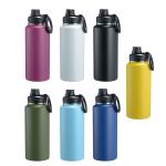 17 Oz Kids Insulated Water Bottle For School With Leakproof Spout Lid And Cute