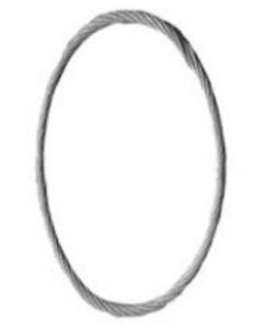 Quality 15mm Endless Wire Rope Sling , 5:1 Cable Laid Grommet Sling wholesale