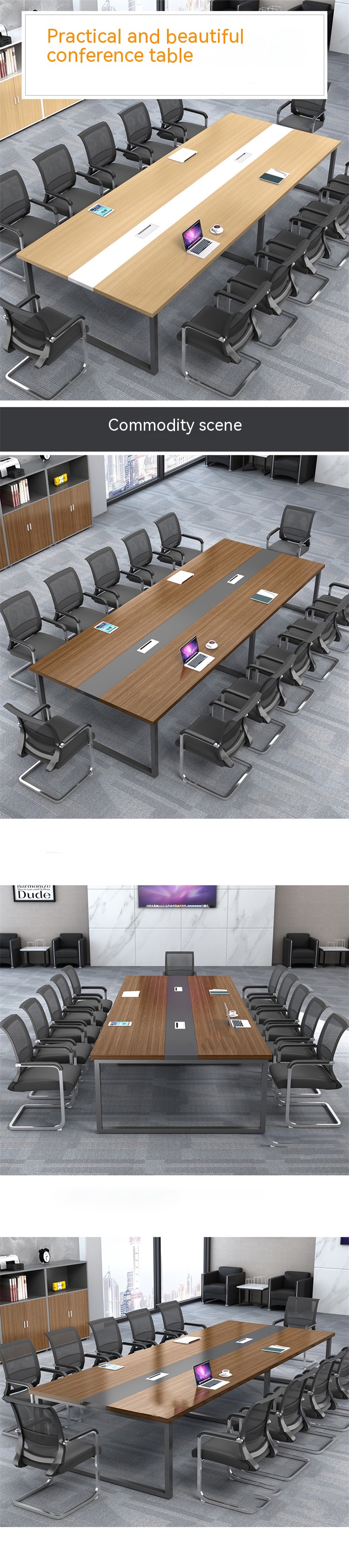 General Large Conference Table for Office Hospital Hotel and Meeting Room Furniture