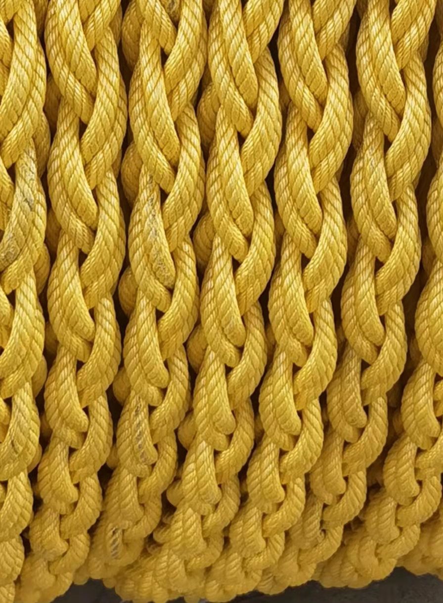 ABS Approved PP Fiber Cover 8 Strand Combination Rope For Marine Deep Sea Ship