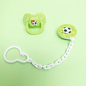 Quality Football Safety Chain Breastfed Newborn Baby Dummies wholesale