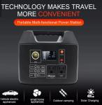 Outdoor Camping 300W Lifepo4 Solar Generator For Home Appliance