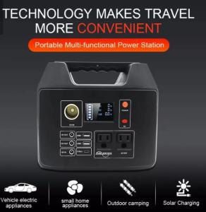 Quality Outdoor Camping 300W Lifepo4 Solar Generator For Home Appliance wholesale