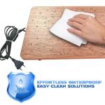 Electric Heating Foot Rest Stool Ergonomic Rest For Feet Adjustabletemperature