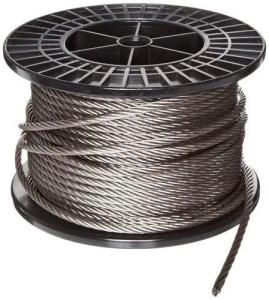 Quality Safety Galvanized Steel Cable Railing Carbon Fiber Core Steel Core Galvanized Universal Wire Rope wholesale