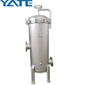 China Stainless Steel 20 Inch Cartridge Filter Housing Water Filter Housing For Food Beverage on sale