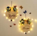 Europe Wooden Circular Wall Decoration
