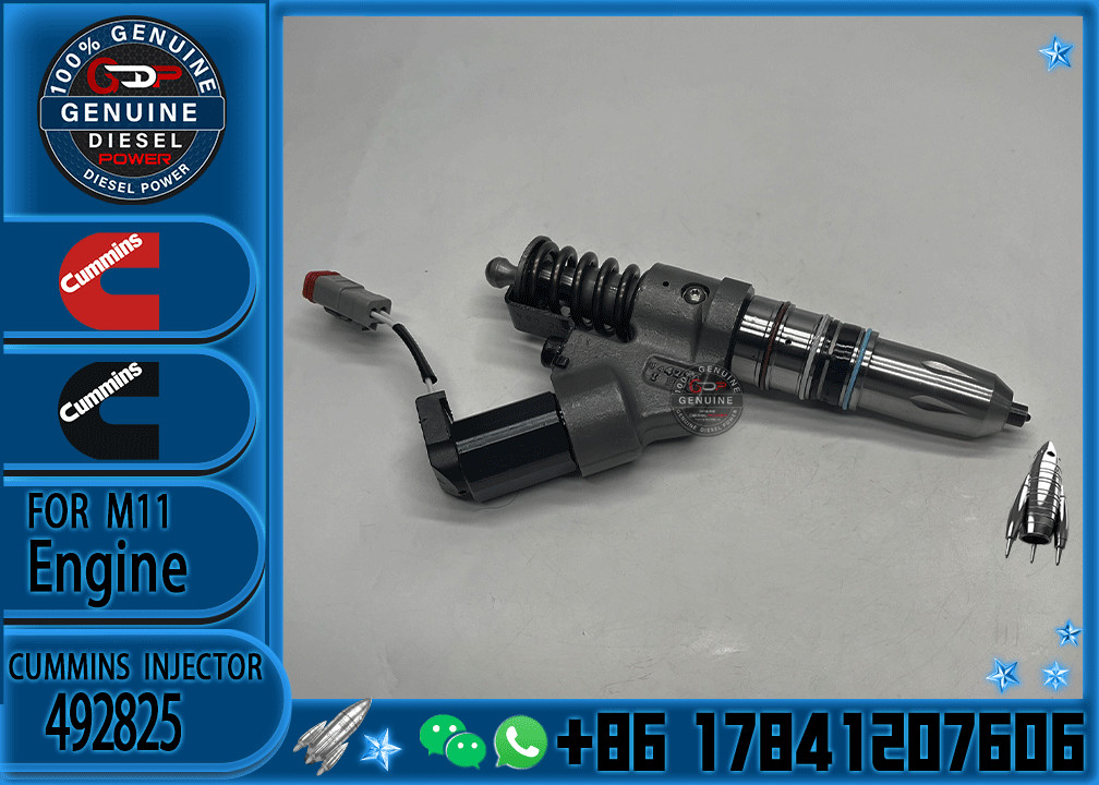 Construction Machinery PartsFuel Injector Diesel Fuel Injector 3411754 3411755 492825 4928517 For CUMMINS Diesel Engine