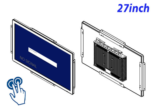 27-Inch Touch Screen for Gaming Systems and Interactive Displays