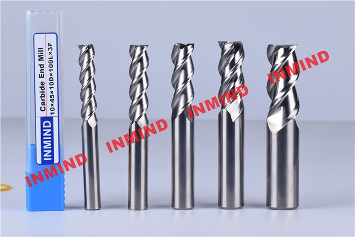 2 Flute / 3 Flute Aluminum End Mill with Highly Polished Smooth Finish